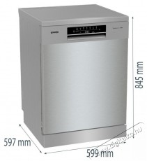 Gorenje GS643E90X Mosogat&oacute;g&eacute;p Konyhai term&eacute;kek - Mosogat&oacute;g&eacute;p - Norm&aacute;l (60cm) szabadon&aacute;ll&oacute; mosogat&oacute;g&eacute;p - 494313