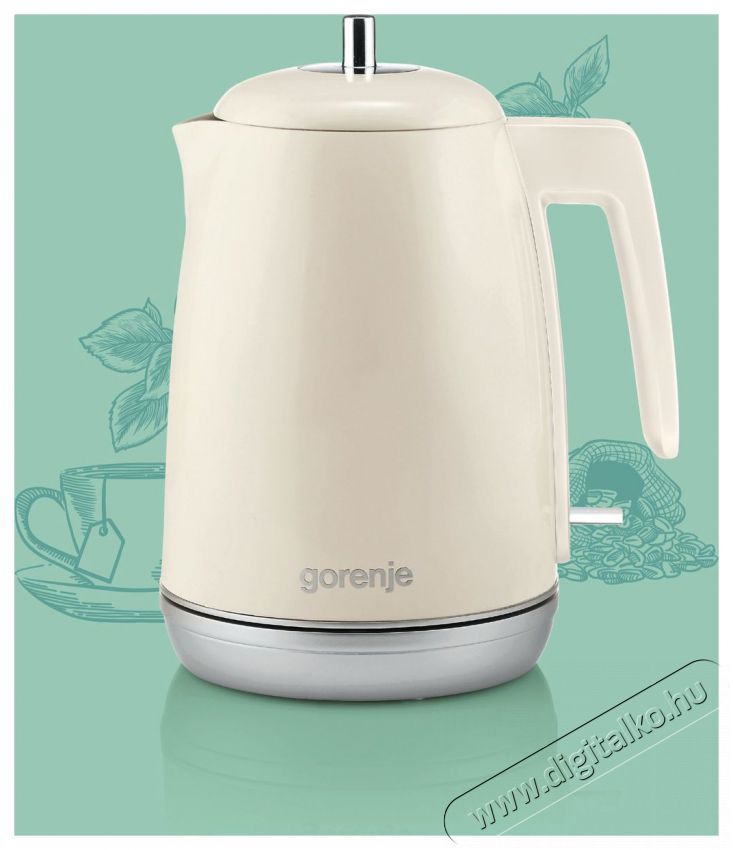 Gorenje K15RL Retro Collection v&iacute;zforral&oacute; - pezsgő Konyhai term&eacute;kek - V&iacute;zforral&oacute; / teafőző - 353229