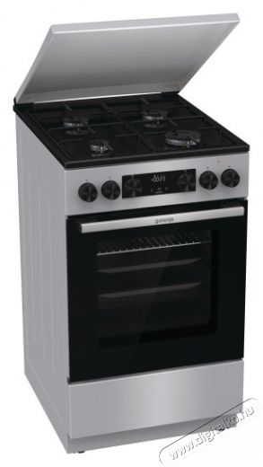 Gorenje GK5C42SJ kombin&aacute;lt g&aacute;ztűzhely Konyhai term&eacute;kek - S&uuml;tő-főzőlap, tűzhely (szabadon&aacute;ll&oacute;) - Kombin&aacute;lt tűzhely (szabadon&aacute;ll&oacute;) - 501692