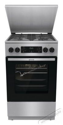 Gorenje GKS5C71XF kombin&aacute;lt g&aacute;ztűzhely Konyhai term&eacute;kek - S&uuml;tő-főzőlap, tűzhely (szabadon&aacute;ll&oacute;) - Kombin&aacute;lt tűzhely (szabadon&aacute;ll&oacute;) - 501696