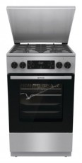 Gorenje GKS5C71XF kombin&aacute;lt g&aacute;ztűzhely Konyhai term&eacute;kek - S&uuml;tő-főzőlap, tűzhely (szabadon&aacute;ll&oacute;) - Kombin&aacute;lt tűzhely (szabadon&aacute;ll&oacute;) - 501696