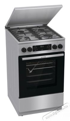 Gorenje GKS5C71XF kombin&aacute;lt g&aacute;ztűzhely Konyhai term&eacute;kek - S&uuml;tő-főzőlap, tűzhely (szabadon&aacute;ll&oacute;) - Kombin&aacute;lt tűzhely (szabadon&aacute;ll&oacute;) - 501696