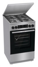 Gorenje GKS5C71XF kombin&aacute;lt g&aacute;ztűzhely Konyhai term&eacute;kek - S&uuml;tő-főzőlap, tűzhely (szabadon&aacute;ll&oacute;) - Kombin&aacute;lt tűzhely (szabadon&aacute;ll&oacute;) - 501696