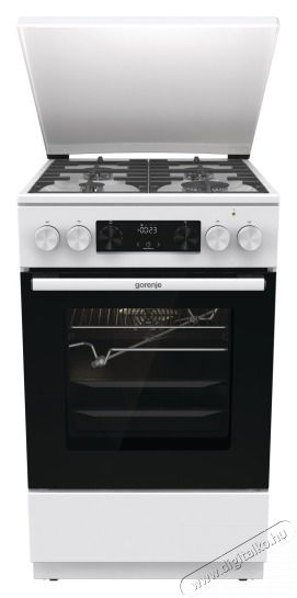 Gorenje GKS5C72WF kombin&aacute;lt g&aacute;ztűzhely Konyhai term&eacute;kek - S&uuml;tő-főzőlap, tűzhely (szabadon&aacute;ll&oacute;) - Kombin&aacute;lt tűzhely (szabadon&aacute;ll&oacute;) - 501697
