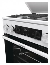 Gorenje GKS5C72WF kombin&aacute;lt g&aacute;ztűzhely Konyhai term&eacute;kek - S&uuml;tő-főzőlap, tűzhely (szabadon&aacute;ll&oacute;) - Kombin&aacute;lt tűzhely (szabadon&aacute;ll&oacute;) - 501697