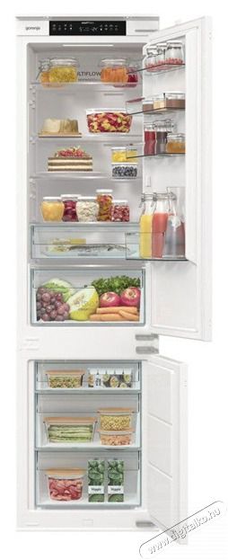Gorenje NRKI519E41 be&eacute;p&iacute;thető alulfagyaszt&oacute;s hűtőszekr&eacute;ny Konyhai term&eacute;kek - Hűtő, fagyaszt&oacute; (be&eacute;p&iacute;thető) - Alulfagyaszt&oacute;s kombin&aacute;lt hűtő - 502467