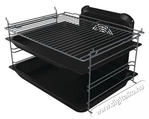 Gorenje GECS6C70XC Konyhai term&eacute;kek - S&uuml;tő-főzőlap, tűzhely (szabadon&aacute;ll&oacute;) - Elektromos tűzhely (szabadon&aacute;ll&oacute;) - 504413