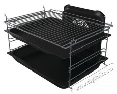 Gorenje GECS6C70XC Konyhai term&eacute;kek - S&uuml;tő-főzőlap, tűzhely (szabadon&aacute;ll&oacute;) - Elektromos tűzhely (szabadon&aacute;ll&oacute;) - 504413