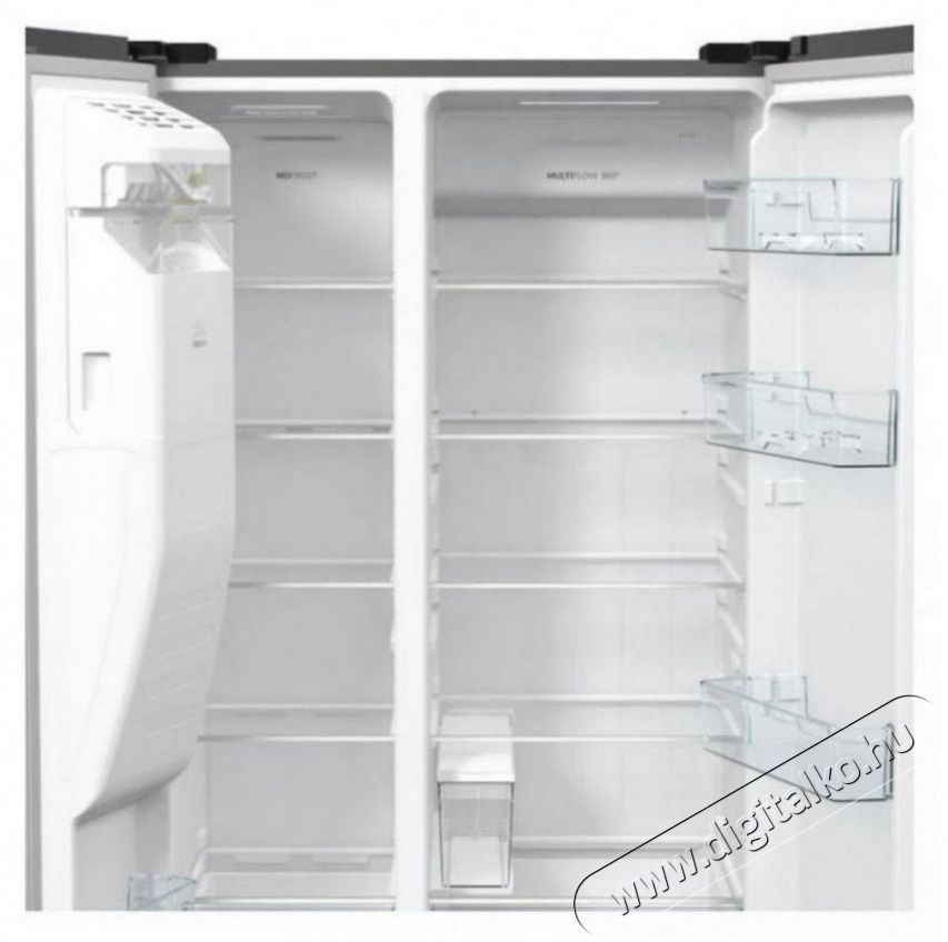 Gorenje NRR9185ESXL Konyhai term&eacute;kek - Hűtő, fagyaszt&oacute; (szabadon&aacute;ll&oacute;) - Amerikai t&iacute;pus&uacute; Side By Side hűtő - 504430