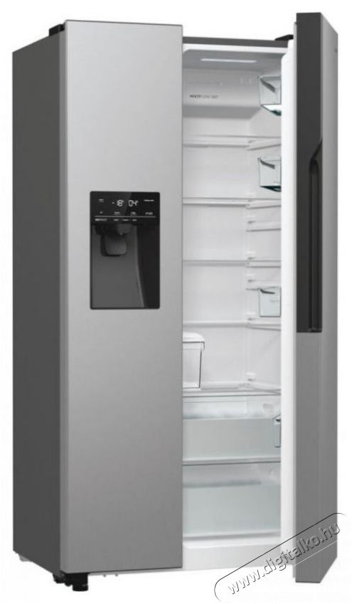 Gorenje NRR9185ESXL Konyhai term&eacute;kek - Hűtő, fagyaszt&oacute; (szabadon&aacute;ll&oacute;) - Amerikai t&iacute;pus&uacute; Side By Side hűtő - 504430