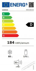 Gorenje NRK418DCS4 sz&uuml;rke, alulfagyaszt&oacute;s, Hűtő:171L, Fagyaszt&oacute;:85L, No frost hűtőszekr&eacute;ny (&Uacute;jszerű) Konyhai term&eacute;kek - Hűtő, fagyaszt&oacute; (szabadon&aacute;ll&oacute;) - Alulfagyaszt&oacute;s kombin&aacute;lt hűtő - 513801