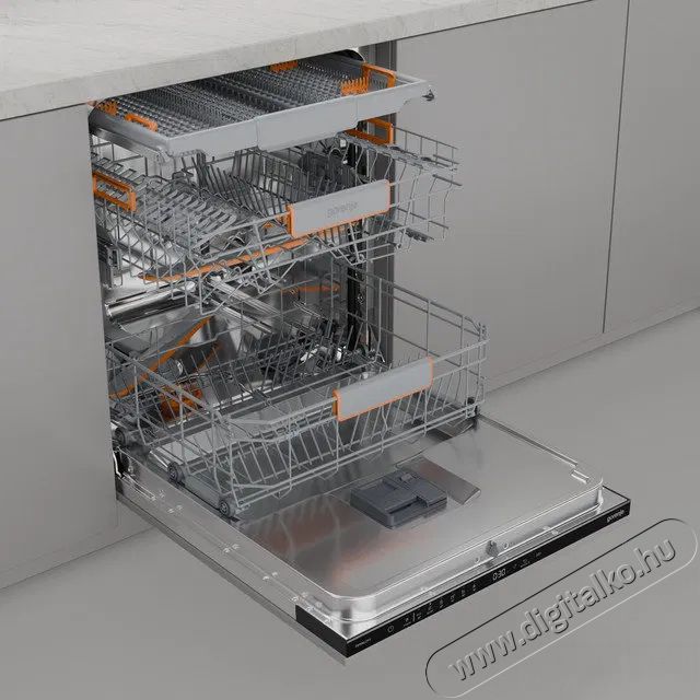 Gorenje GV16C Norm&aacute;l (60cm) be&eacute;p&iacute;thető mosogat&oacute;g&eacute;p Konyhai term&eacute;kek - Mosogat&oacute;g&eacute;p - Norm&aacute;l (60cm) be&eacute;p&iacute;thető mosogat&oacute;g&eacute;p - 527222