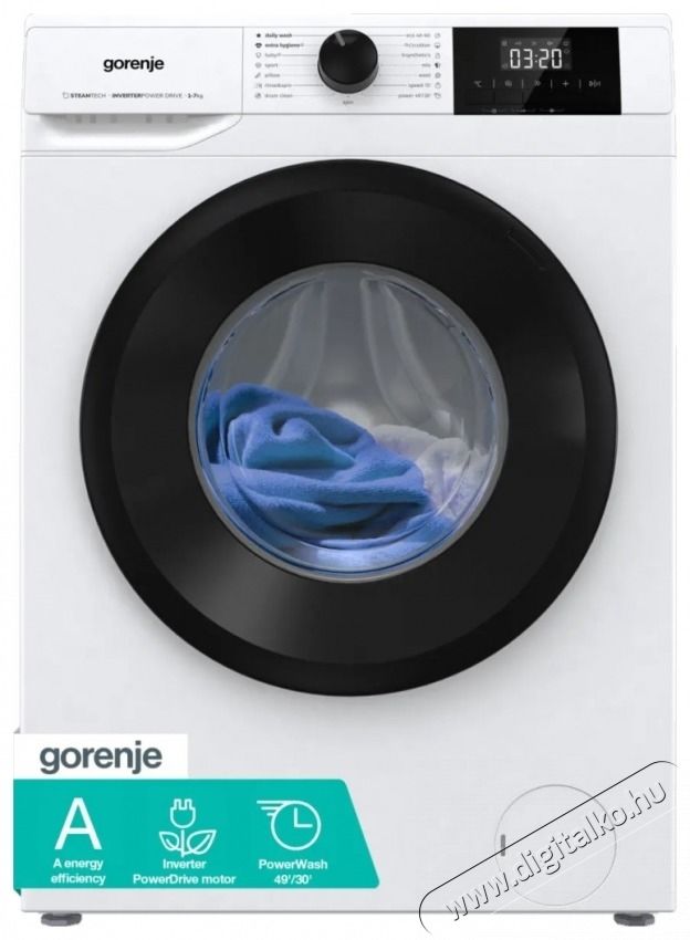 Gorenje W3NGPI74A3S el&ouml;lt&ouml;ltős mos&oacute;g&eacute;p H&aacute;ztart&aacute;s / Otthon / K&uuml;lt&eacute;r - Mos&oacute;g&eacute;p / sz&aacute;r&iacute;t&oacute;g&eacute;p - El&ouml;lt&ouml;ltős norm&aacute;l (60cm-ig) mos&oacute;g&eacute;p - 538350