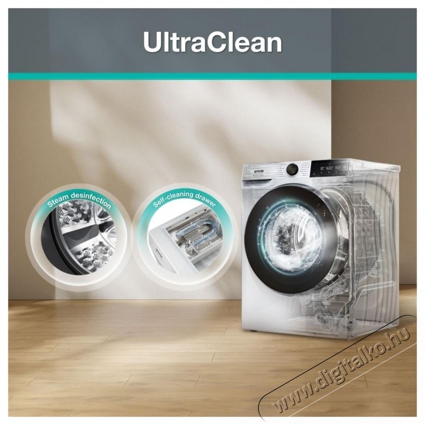 Gorenje WG484A31 el&ouml;lt&ouml;ltős mos&oacute;g&eacute;p H&aacute;ztart&aacute;s / Otthon / K&uuml;lt&eacute;r - Mos&oacute;g&eacute;p / sz&aacute;r&iacute;t&oacute;g&eacute;p - El&ouml;lt&ouml;ltős norm&aacute;l (60cm-ig) mos&oacute;g&eacute;p - 538348