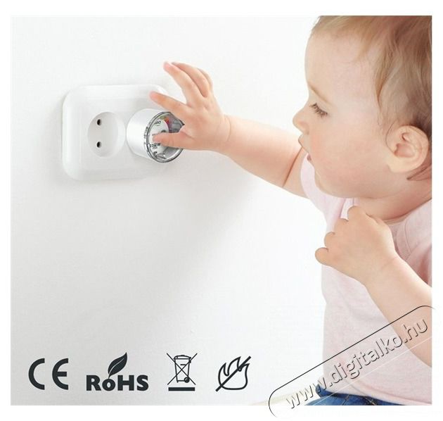 Gosund Nitebird GOSUND SP111 kompakt m&eacute;retű Smart Wi-Fi-s okos aljzat H&aacute;ztart&aacute;s / Otthon / K&uuml;lt&eacute;r - Okos otthon - Okos konnektor - 406721