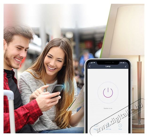 Gosund Nitebird GOSUND SP111 kompakt m&eacute;retű Smart Wi-Fi-s okos aljzat H&aacute;ztart&aacute;s / Otthon / K&uuml;lt&eacute;r - Okos otthon - Okos konnektor - 406721