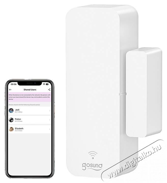 Gosund Zigbee Smart Window/Door Sensor &Uacute;jdons&aacute;gok - &Uacute;j term&eacute;kek - 519457