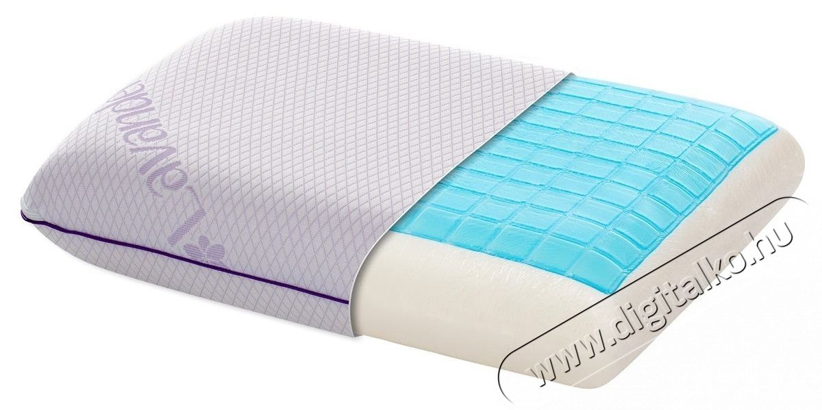 Green Future Lavanda Therapy Gel Mem&oacute;riahabos p&aacute;rna, 40x60x12 cm Sz&eacute;ps&eacute;g&aacute;pol&aacute;s / Eg&eacute;szs&eacute;g - Egy&eacute;b sz&eacute;ps&eacute;g / eg&eacute;szs&eacute;g term&eacute;k - 536621
