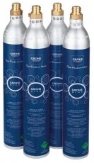 Grohe BLUE CO2 PALACK 425 G-OS (4 DARAB) (KEZDŐ K&Eacute;SZLET) Konyhai term&eacute;kek - Sodastream sz&oacute;dag&eacute;p - Sodastream sz&oacute;dapatron - 370566