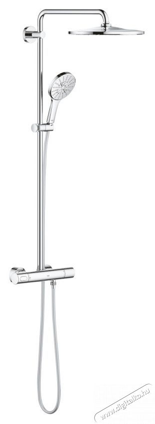 Grohe SmartActive 310 zuhanyrendszer 26648000, 1/2 , szabad, termoszt&aacute;t, 3 funkci&oacute;s, 310 mm, kr&oacute;m H&aacute;ztart&aacute;s / Otthon / K&uuml;lt&eacute;r - F&uuml;rdőszoba / wc - Zuhanyz&oacute; polcrendszer - 536628