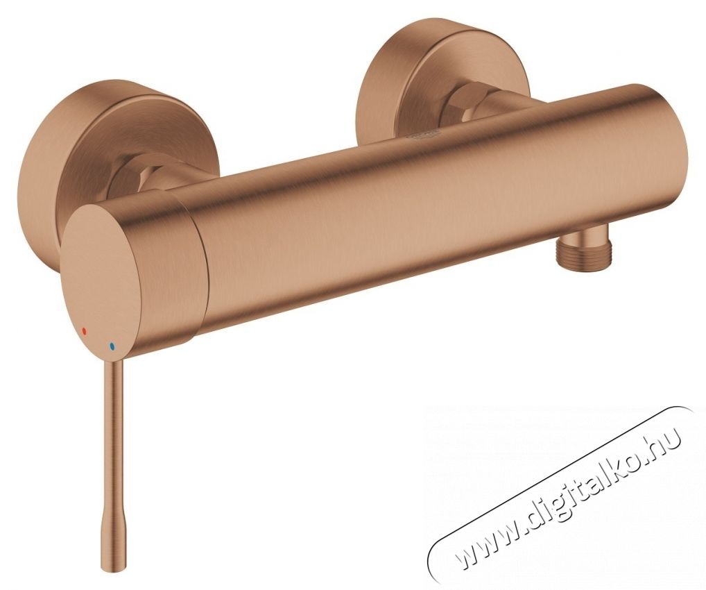 Grohe Essence 33636DL1 zuhanycsaptelep, 1/2 , expon&aacute;lt, matt, r&eacute;z H&aacute;ztart&aacute;s / Otthon / K&uuml;lt&eacute;r - F&uuml;rdőszoba / wc - Kieg&eacute;sz&iacute;tő - 536656