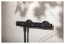 Grohe Precision Start 345942430 zuhany csaptelep, 1/2 , termoszt&aacute;t, v&eacute;delem, matt, fekete H&aacute;ztart&aacute;s / Otthon / K&uuml;lt&eacute;r - F&uuml;rdőszoba / wc - Kieg&eacute;sz&iacute;tő - 536661