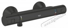 Grohe Precision Start 345942430 zuhany csaptelep, 1/2 , termoszt&aacute;t, v&eacute;delem, matt, fekete H&aacute;ztart&aacute;s / Otthon / K&uuml;lt&eacute;r - F&uuml;rdőszoba / wc - Kieg&eacute;sz&iacute;tő - 536661