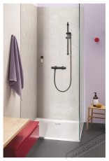 Grohe Precision Start 345942430 zuhany csaptelep, 1/2 , termoszt&aacute;t, v&eacute;delem, matt, fekete H&aacute;ztart&aacute;s / Otthon / K&uuml;lt&eacute;r - F&uuml;rdőszoba / wc - Kieg&eacute;sz&iacute;tő - 536661