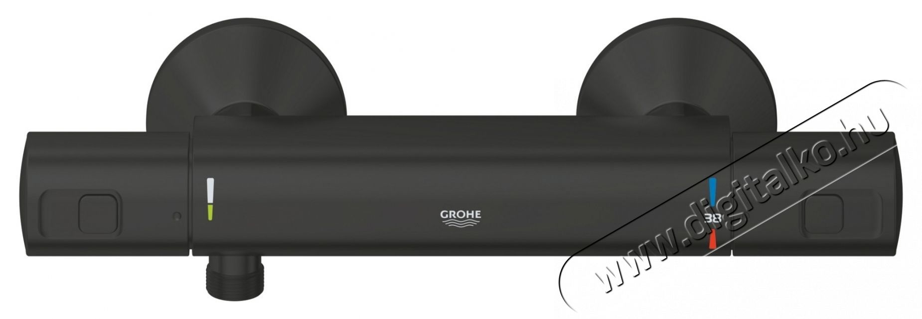 Grohe Precision Start 345942430 zuhany csaptelep, 1/2 , termoszt&aacute;t, v&eacute;delem, matt, fekete H&aacute;ztart&aacute;s / Otthon / K&uuml;lt&eacute;r - F&uuml;rdőszoba / wc - Kieg&eacute;sz&iacute;tő - 536661