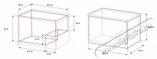 Guzzanti GZ 37 Konyhai term&eacute;kek - Hűtő, fagyaszt&oacute; (szabadon&aacute;ll&oacute;) - Hordozhat&oacute; hűtőt&aacute;ska - 522900