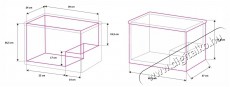 Guzzanti GZ 40T Konyhai term&eacute;kek - Hűtő, fagyaszt&oacute; (szabadon&aacute;ll&oacute;) - Hordozhat&oacute; hűtőt&aacute;ska - 522898