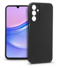 HAFFNER HF649416 Samsung Galaxy A15 4G/Galaxy A15 5G fekete szilikon h&aacute;tlap Mobil / Kommunik&aacute;ci&oacute; / Smart - Mobiltelefon kieg&eacute;sz&iacute;tő / tok - Tok / h&aacute;tlap - 507427