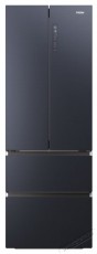 Haier HFW7720ENMB Francia ajtós hűtőszekrény Konyhai termékek - Hűtő, fagyasztó (szabadonálló) - Amerikai típusú Side By Side hűtő - 500618