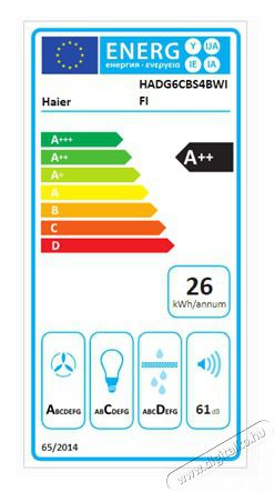 Haier HADG6CBS4BWIFI k&uuml;rtős p&aacute;raelsz&iacute;v&oacute; Konyhai term&eacute;kek - P&aacute;raelsz&iacute;v&oacute; - K&uuml;rtős - 501489