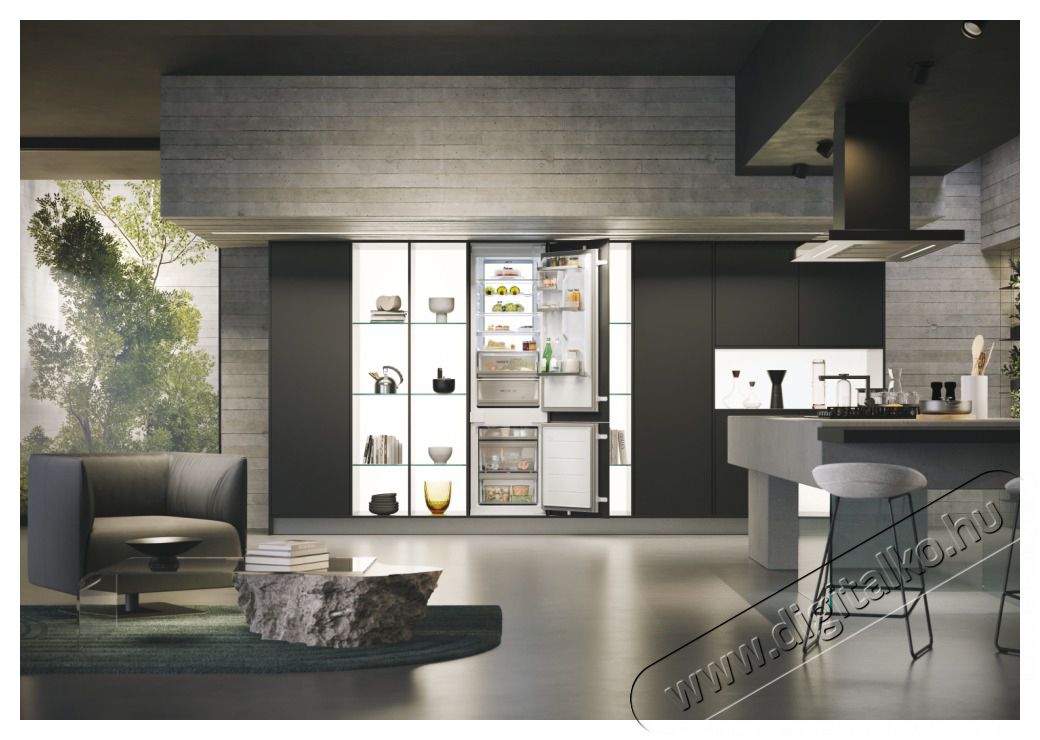 Haier HBW7519C be&eacute;p&iacute;thető alulfagyaszt&oacute;s hűtőszekr&eacute;ny Konyhai term&eacute;kek - Hűtő, fagyaszt&oacute; (be&eacute;p&iacute;thető) - Alulfagyaszt&oacute;s kombin&aacute;lt hűtő - 501643
