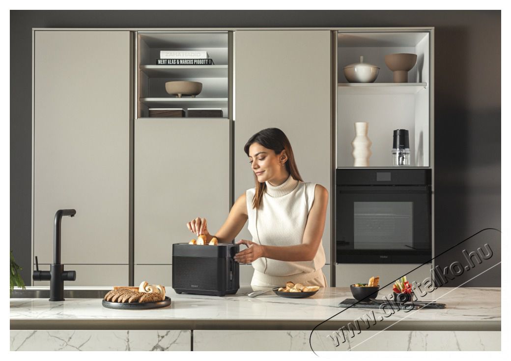 Haier HTO5A3 011 fekete 2 szeletes keny&eacute;rpir&iacute;t&oacute; Konyhai term&eacute;kek - Konyhai kisg&eacute;p (s&uuml;t&eacute;s / főz&eacute;s / hűt&eacute;s / &eacute;telk&eacute;sz&iacute;t&eacute;s) - Keny&eacute;rpir&iacute;t&oacute; - 502367
