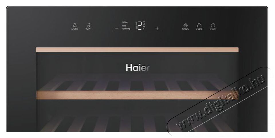 Haier HWS32GDG WINE BANK 50 SERIES 5 Konyhai term&eacute;kek - Hűtő, fagyaszt&oacute; (szabadon&aacute;ll&oacute;) - Borhűtő - 509799