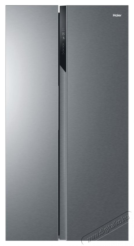 Haier HSR3918ENPG Side by Side hűtőszekr&eacute;ny, 528l, M:177 cm, Total No Frost, Multi air flow, Motor Inverter, LED kijelző, Super Cooling, Super Freezing, E energiaoszt&aacute;ly, Ez&uuml;st Konyhai term&eacute;kek - Hűtő, fagyaszt&oacute; (szabadon&aacute;ll&oacute;) - Amerikai t&iacute;pus&uacute; Side By Side hűtő - 535227