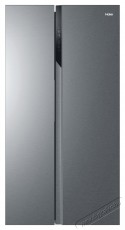 Haier HSR3918ENPG Side by Side hűtőszekr&eacute;ny, 528l, M:177 cm, Total No Frost, Multi air flow, Motor Inverter, LED kijelző, Super Cooling, Super Freezing, E energiaoszt&aacute;ly, Ez&uuml;st Konyhai term&eacute;kek - Hűtő, fagyaszt&oacute; (szabadon&aacute;ll&oacute;) - Amerikai t&iacute;pus&uacute; Side By Side hűtő - 535227