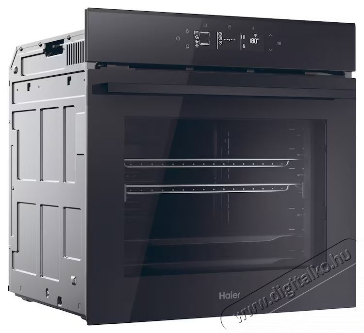 Haier H6 ID46G5HTB Be&eacute;p&iacute;thető s&uuml;tő, Elektromos, 78 l, Wi-Fi, Aqua Activa/Hydro Egyszerű tiszt&iacute;t&aacute;s, Softclose Softopen, Click Clean, A++ energiaoszt&aacute;ly, Fekete Konyhai term&eacute;kek - S&uuml;tő-főzőlap, tűzhely (be&eacute;p&iacute;thető) - S&uuml;tő (be&eacute;p&iacute;thető) - 537847