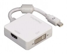 Hama 3 in 1 DVI/DP/DHM &aacute;talak&iacute;t&oacute; - 53245 Tv kieg&eacute;sz&iacute;tők - K&aacute;bel / csatlakoz&oacute; - Mini DisplayPort k&aacute;bel - 286945
