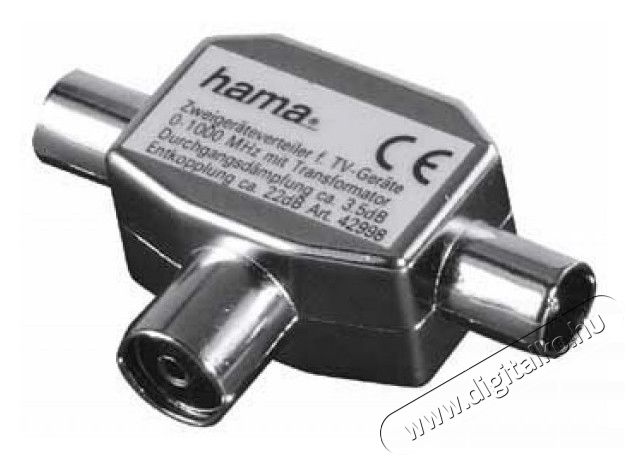 Hama &Aacute;rny&eacute;kolt TV antenna eloszt&oacute; - 42998 Tv kieg&eacute;sz&iacute;tők - Antenna - Kieg&eacute;sz&iacute;tő - 293588