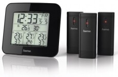 Hama EWS-TRIO időjárás állomás (186311) Háztartás / Otthon / Kültér - Lakásfelszerelés - Időjárás állomás - 353289