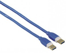 Hama USB 3.0 k&aacute;bel A-A t&iacute;pus 1,8m - 39676 Fot&oacute;-Vide&oacute; kieg&eacute;sz&iacute;tők - K&aacute;bel - USB k&aacute;bel - 287495