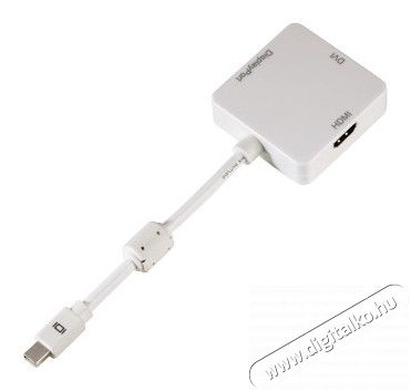 Hama 3 in 1 DVI/DP/DHM &aacute;talak&iacute;t&oacute; - 53245 Tv kieg&eacute;sz&iacute;tők - K&aacute;bel / csatlakoz&oacute; - Mini DisplayPort k&aacute;bel - 286945
