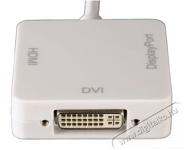 Hama 3 in 1 DVI/DP/DHM &aacute;talak&iacute;t&oacute; - 53245 Tv kieg&eacute;sz&iacute;tők - K&aacute;bel / csatlakoz&oacute; - Mini DisplayPort k&aacute;bel - 286945