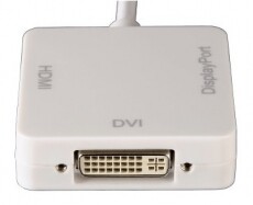 Hama 3 in 1 DVI/DP/DHM &aacute;talak&iacute;t&oacute; - 53245 Tv kieg&eacute;sz&iacute;tők - K&aacute;bel / csatlakoz&oacute; - Mini DisplayPort k&aacute;bel - 286945