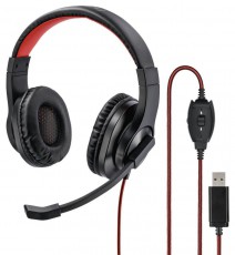 Hama HS-USB400 Vezetékes PC fejhallgató (139927) - Iroda és számítástechnika - Egyéb számítástechnikai termék - 371753