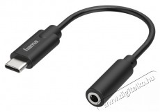 Hama FIC USB Type-C - 3,5mm jack audio adapter (337562) Mobil / Kommunik&aacute;ci&oacute; / Smart - Mobiltelefon kieg&eacute;sz&iacute;tő / tok - K&aacute;bel / &aacute;talak&iacute;t&oacute; - 387359