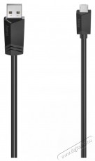 Hama 200609 FIC micro USB 2.0 3m fekete adatk&aacute;bel Tv kieg&eacute;sz&iacute;tők - K&aacute;bel / csatlakoz&oacute; - USB k&aacute;bel - 386855